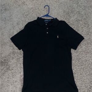 Ralph Lauren Men's Black Polo Shirt